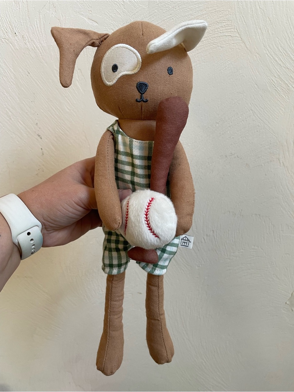 Hearth & Hand Magnolia Plush Dog Baseball Bat Pal